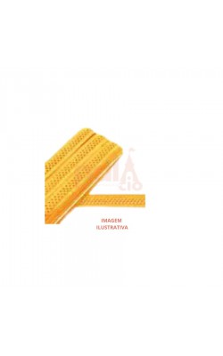 PASSAMANARIA SAO JOSE LARG 20MM COM 10MTS AMARELO OURO