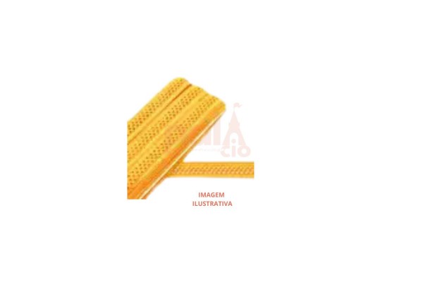 PASSAMANARIA SAO JOSE LARG 20MM COM 10MTS AMARELO OURO