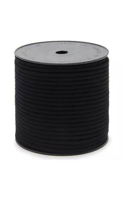 CORDAO DE ALGODAO PRETO SAO JOSE 5MM REF 3047-P