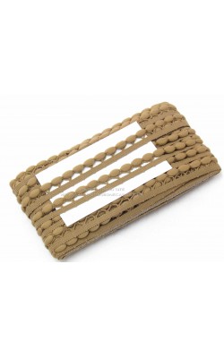 FITA POM POM LARG 17MM C/ 10MTS SAO JOSE OURO VELHO