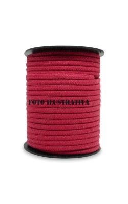 CORDAO 5MM SAO JOSE 20M VERMELHO