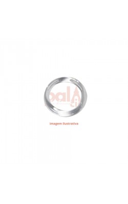 ARGOLA CRISTAL COM 6 UNIDADE 27MM INTERNO