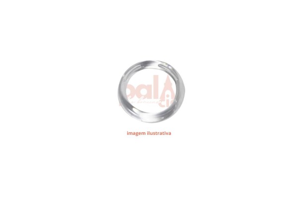 ARGOLA CRISTAL COM 6 UNIDADE 27MM INTERNO