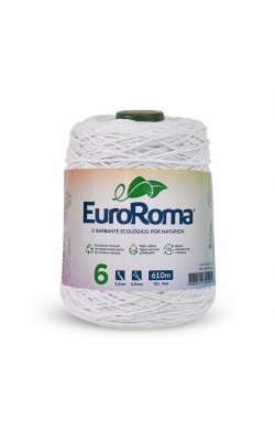 BARBANTE EUROROMA COLORIDO 4/6 600G 610M BRANCO
