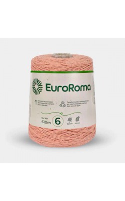 BARBANTE EUROROMA COLORIDO 4/6 600G 610M SALMAO
