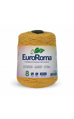 BARBANTE EUROROMA COLORIDO 4/8 600G 457M MOSTARDA