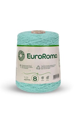 BARBANTE EUROROMA COLORIDO 4/8 600G 457M VERDE AGUA CLARO