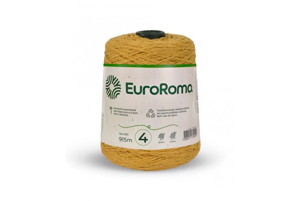 BARBANTE EUROROMA COLORIDO 4/4 600G 915 M MOSTARDA