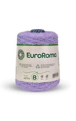 BARBANTE EUROROMA COLORIDO 4/8 600G 457M LILAS CLARO