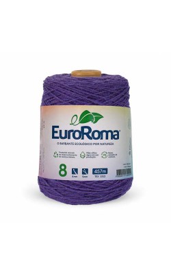 BARBANTE EUROROMA COLORIDO 4/8 600G 457M ROXO
