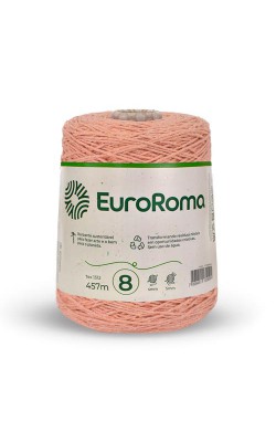 BARBANTE EUROROMA COLORIDO 4/8 600G 457M SALMAO