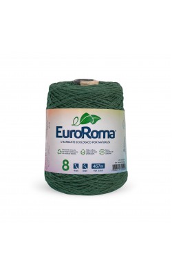 BARBANTE EUROROMA COLORIDO 4/8 600G 457M VERDE MUSGO