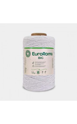 BARBANTE COLORIDO BIG EUROROMA 4/8 1800KG BRANCO