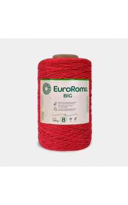 BARBANTE COLORIDO BIG EUROROMA 4/8 1800KG VERMELHO