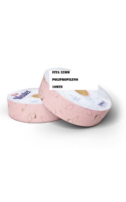 FITA DE POLIPROPILENO 32MM XINGO 10MT FIORI ROSA QUARTZ