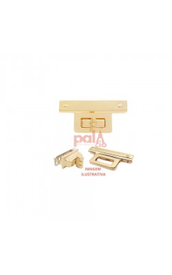 FECHO BOLSA 6,4X3CM DOURADO