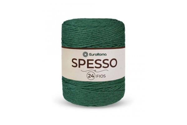 BARBANTE EUROROMA SPESSO 24 FIOS 1KG VERDE MUSGO
