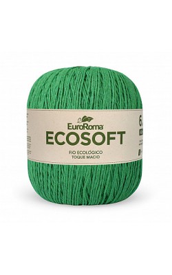 BARBANTE ECOSOFT EUROROMA N6 8/12 452M VERDE BANDEIRA