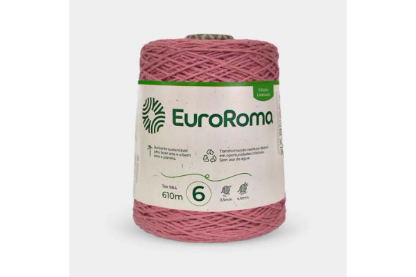 BARBANTE EUROROMA COLORIDO 4/6 600G 610M MALVA