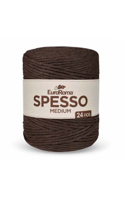 BARBANTE EUROROMA SPESSO 24 FIOS 1KG MARROM