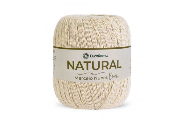 BARBANTE EUROROMA NATURAL BRILHO OURO MARCELO NUNES 8/12