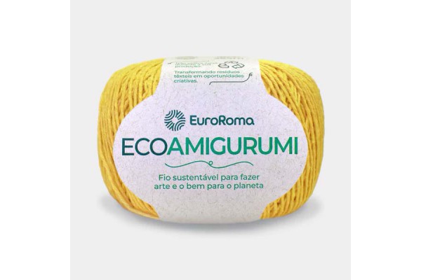 LINHA ECOAMIGURUMI EUROROMA 160G OURO