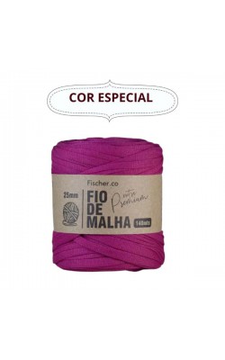 FIO DE MALHA EXTRA PREMIUM FISCHER 25MM ESPECIAL FUCSIA