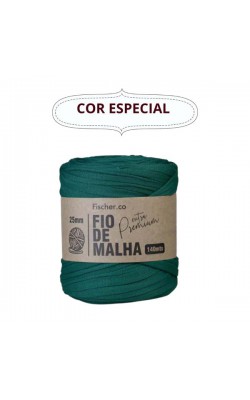 FIO DE MALHA EXTRA PREMIUM FISCHER 25MM ESPECIAL ESMERALDA
