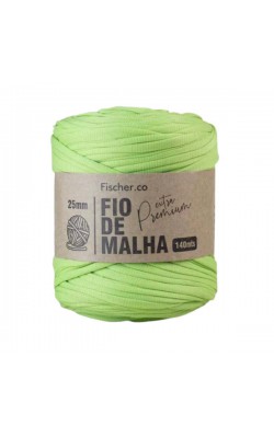FIO DE MALHA EXTRA PREMIUM FISCHER 25MM VERDE TROPICAL