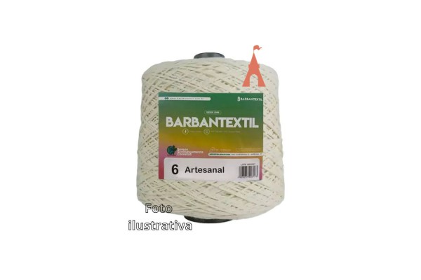 BARBANTE ARTESANAL BARBANTEXTIL 2KG 4/6 CRU