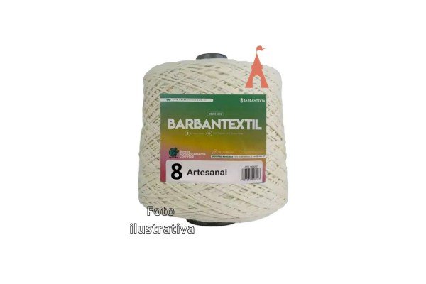BARBANTE ARTESANAL BARBANTEXTIL 2KG 4/8 CRU
