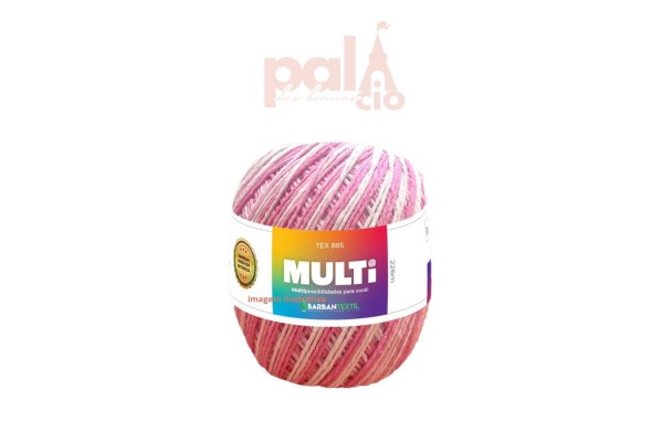 NOVELO MULTI 4/6 200G BRANCO ROSA NOVELO MULTI 4/6 200G BRANCO ROSA