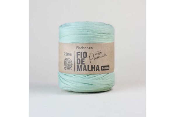 FIO DE MALHA EXTRA PREMIUM FISCHER 25MM VERDE HORTELA