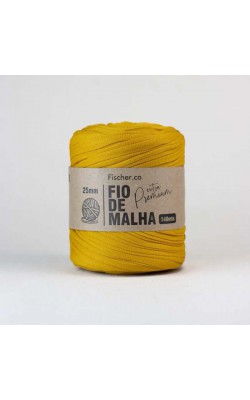 FIO DE MALHA EXTRA PREMIUM FISCHER 25MM MOSTARDA