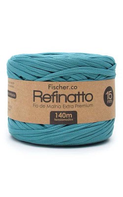 FIO DE MALHA REFINATTO FISCHER 15MM AZUL BONDI