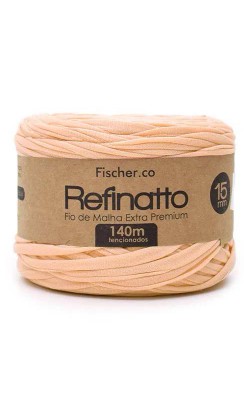 FIO DE MALHA REFINATTO FISCHER 15MM SALMAO