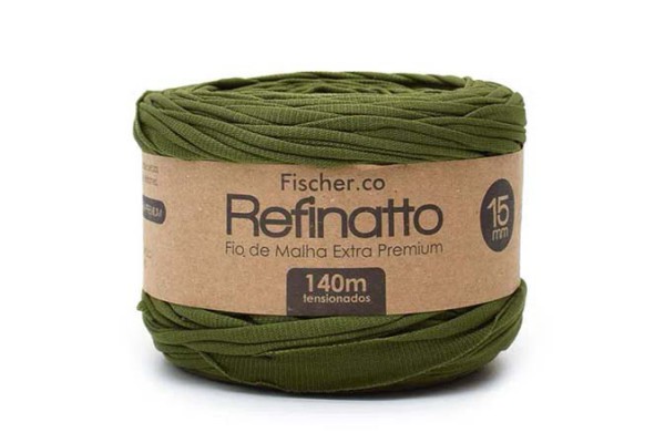 FIO DE MALHA REFINATTO FISCHER 15MM MUSGO