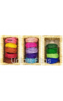 FIO DE SISAL ROSA 300/1 10M UNIART