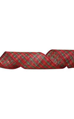 FITA DE NATAL ARAMADA 63MM X 9,14M
