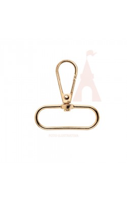 FECHO MOSQUETAO 20MM DOURADO 2 PC ARTE PUNTO