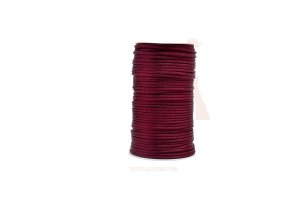 CORDAO DE CETIM 4MM ARTE PUNTO 100MT BORDO