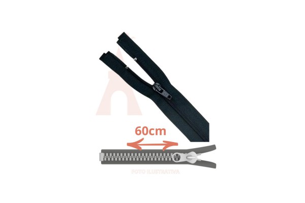 ZIPER NYLON DESTACAVEL 60CM CLOZR AZUL MARINHO ZIPER NYLON DESTACAVEL 60CM CLOZR AZUL MARINHO