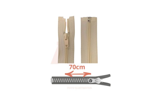 ZIPER NYLON DESTACAVEL 70 CM CLOZR NUDE ZIPER NYLON DESTACAVEL 70 CM CLOZR NUDE