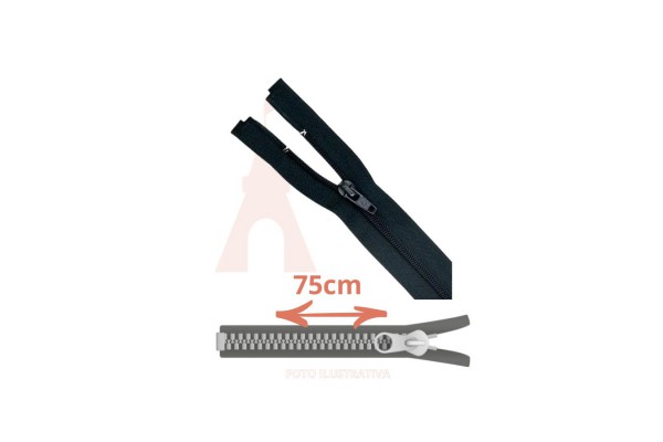 ZIPER NYLON DESTACAVEL 75CM CLOZR AZUL MARINHO ZIPER NYLON DESTACAVEL 75CM CLOZR AZUL MARINHO