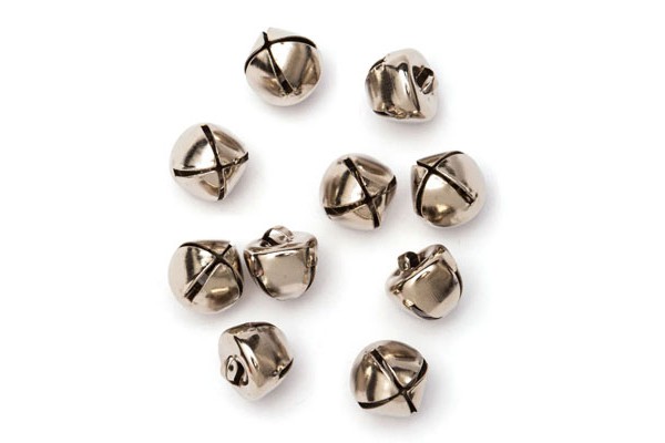 GUIZO 10MM PRATA COM 10 UNIDADES