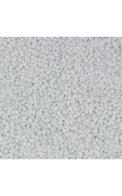 MICANGUINHA DE VIDRO 6MM BRANCO COM 25GR