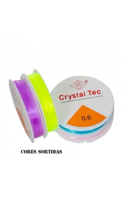 FIO DE SILICONE 6MM MIX COM 10MT