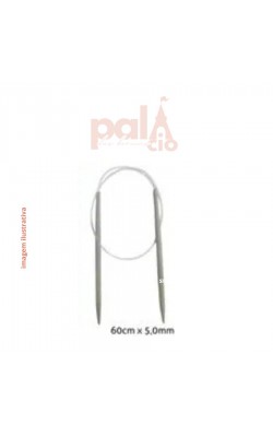 AGULHA CIRCULAR 60CM 5MM