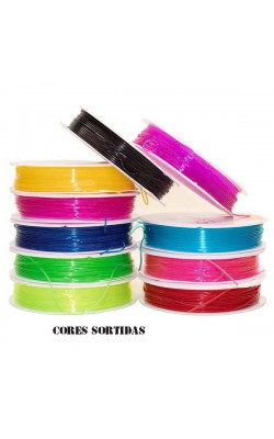 FIO DE SILICONE 8MM MIX COM 10MT
