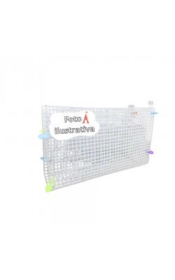 TELA PLASTICA PARA BOLSA 29,5X21CM 